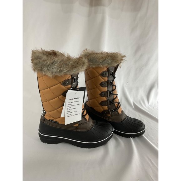 Arctix Women's Chalet Winter Boot Color Brown/ Tan (Cappuccino)  Size : 8 NEW - Picture 3 of 11